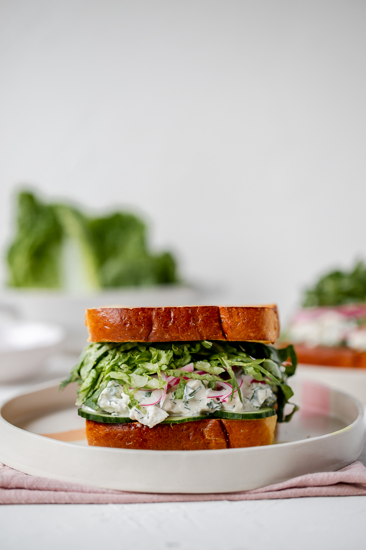 Herb Chicken Salad on Brioche - Eatnik