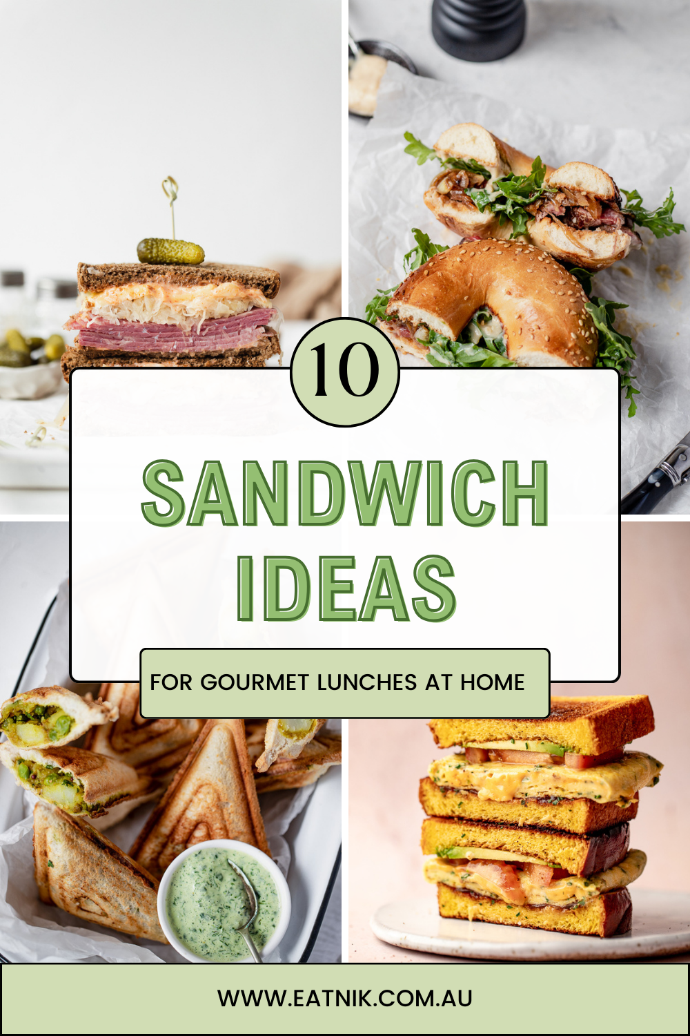 10 Sandwich Ideas for Gourmet Lunches at Home