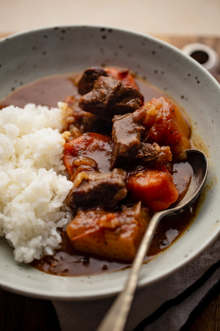 Japanese Beef Curry (Slow Cooker, Oven & Instant Pot Methods)