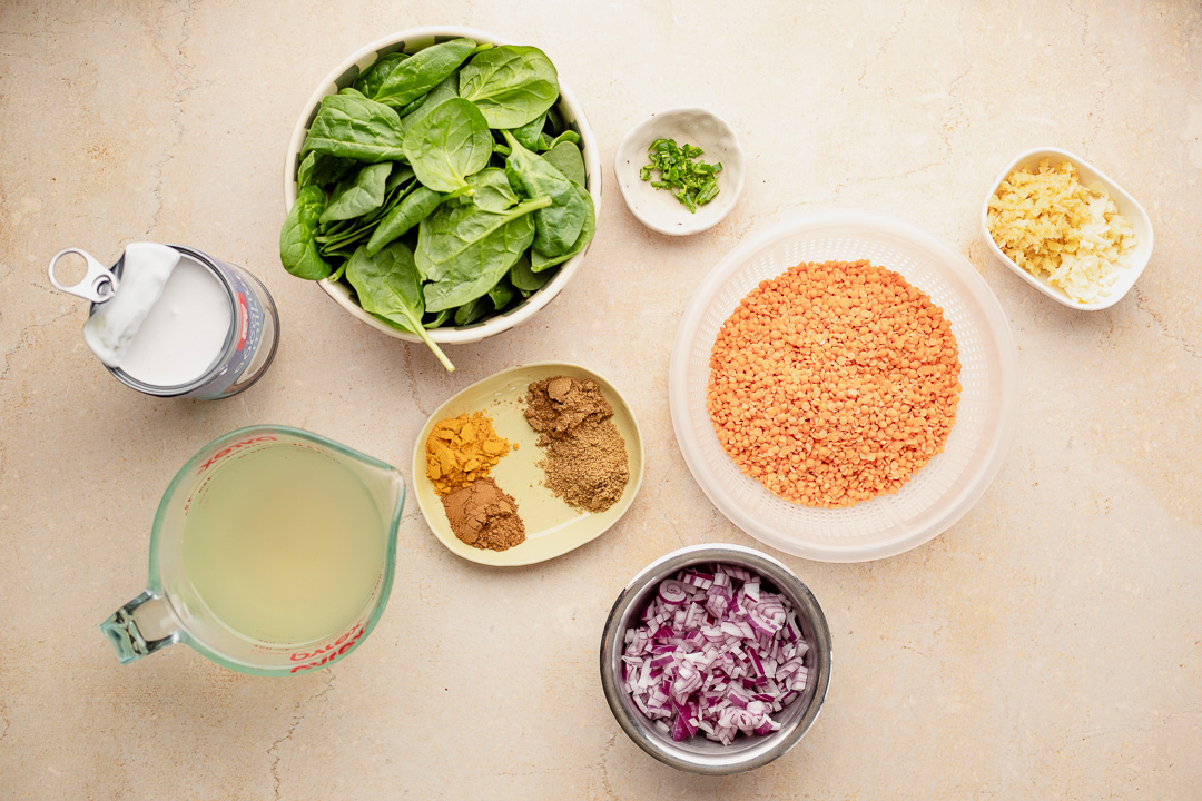 Ingredients for recipe